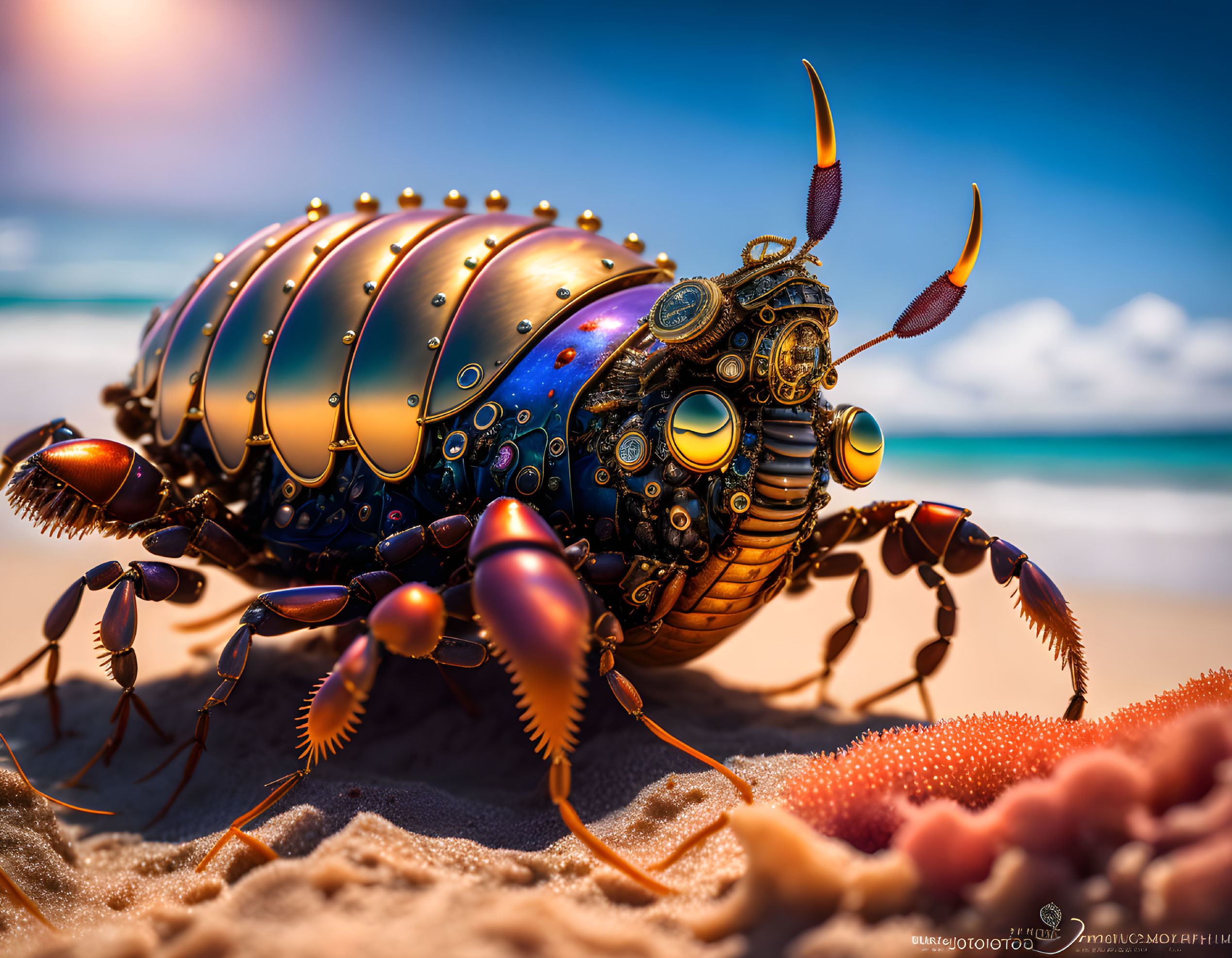 Steampunk Crayfish