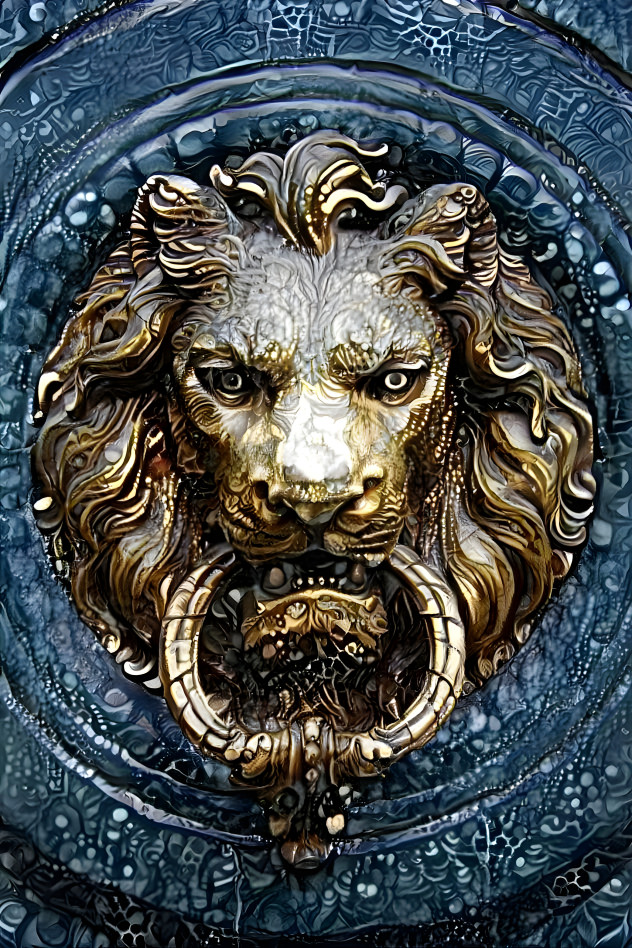 Lion Door Knocker