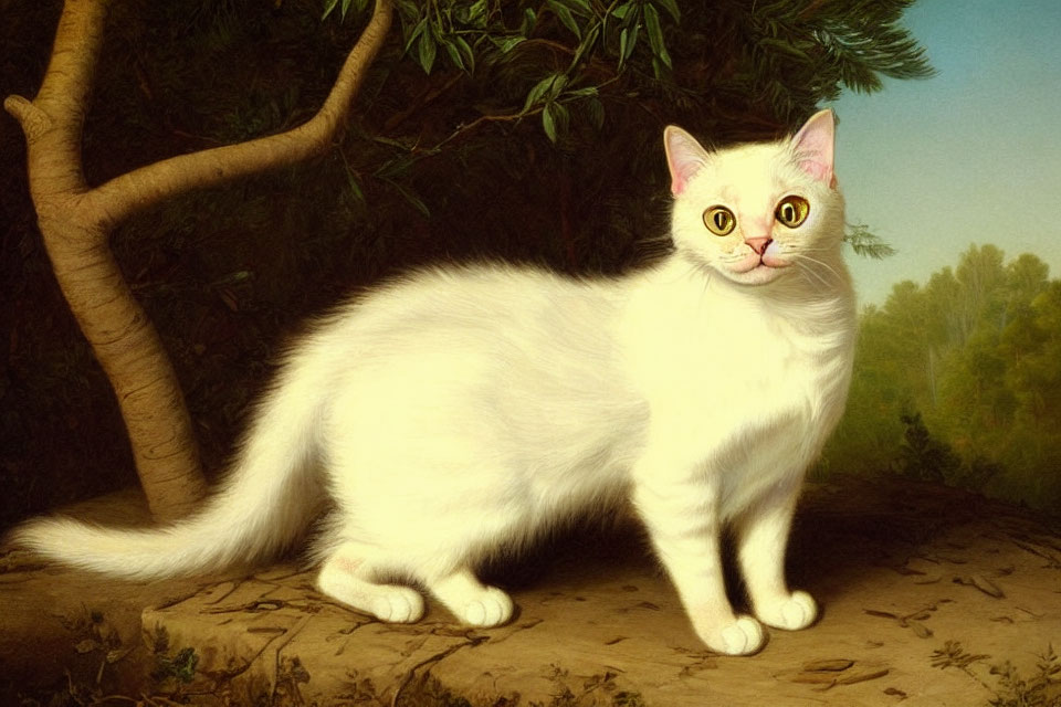 Detailed Cat   Asher Brown Durand