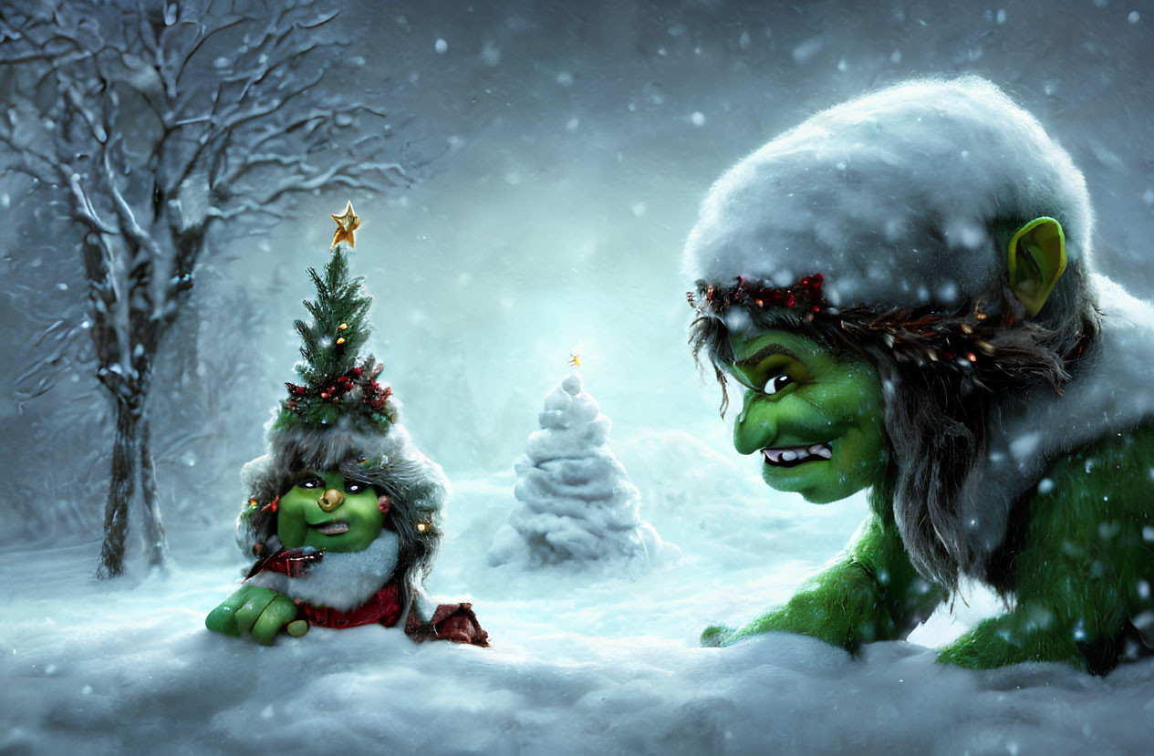 Christmas trolls 