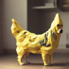 Corgi in Banana Costume with Playful Design Elements
