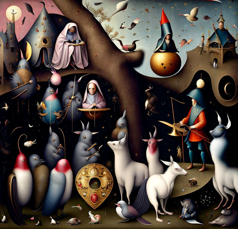 Surreal Art: Anthropomorphic Creatures, Medieval & Fantastical Themes