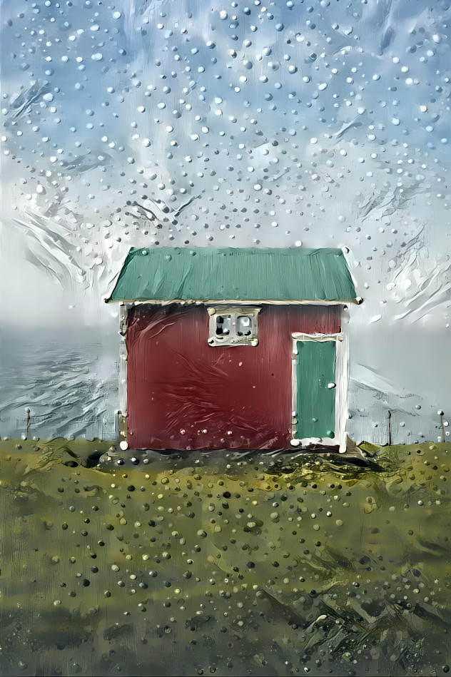 House in the storm