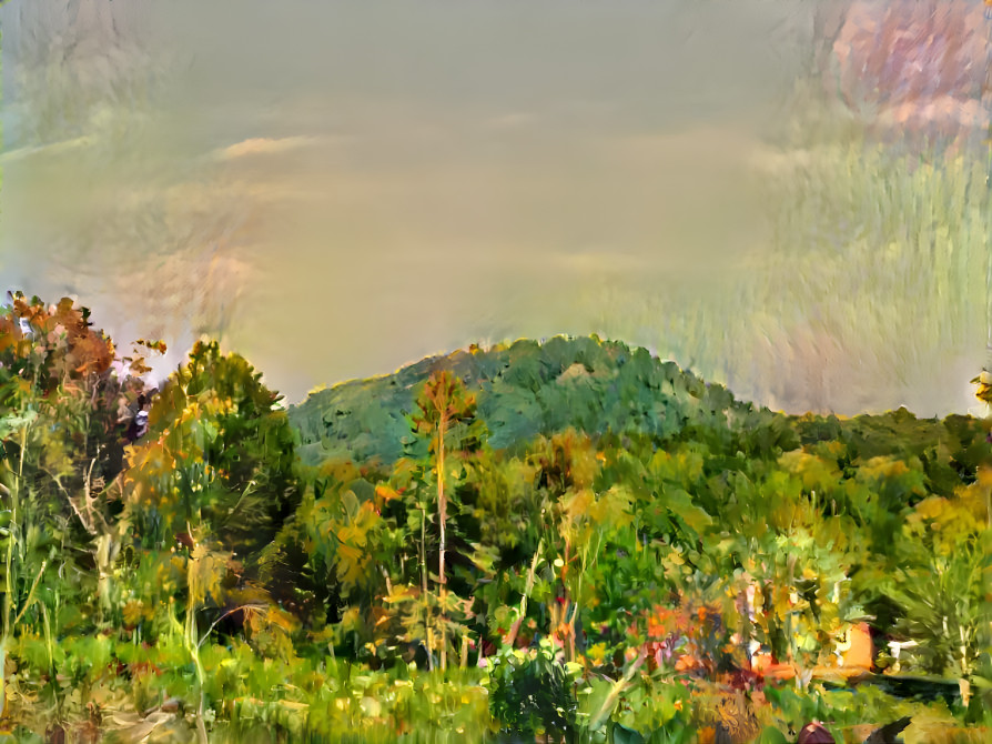 A view of Morrow Mtn. from Vicker's Store Rd.!!!