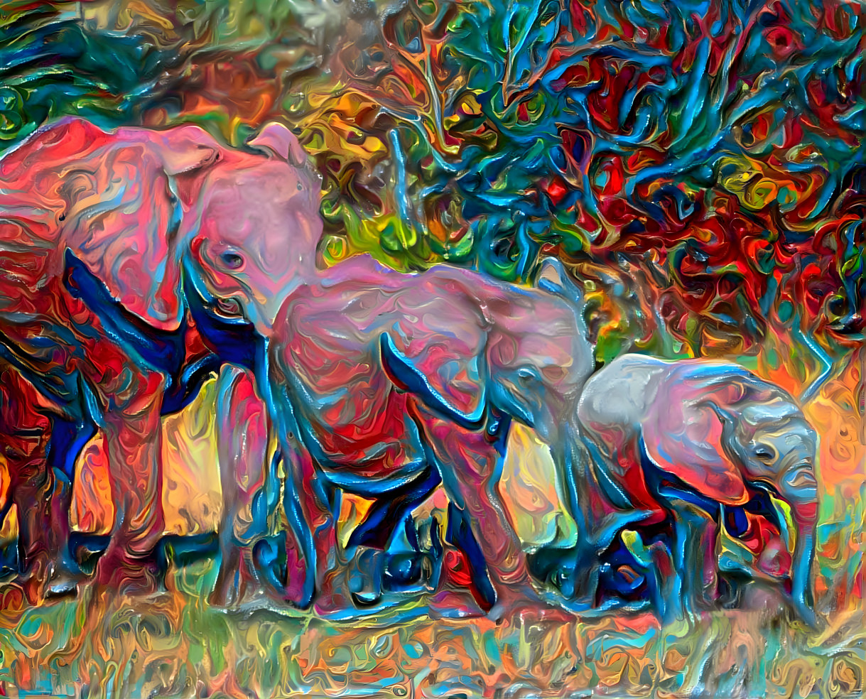 Elephants.