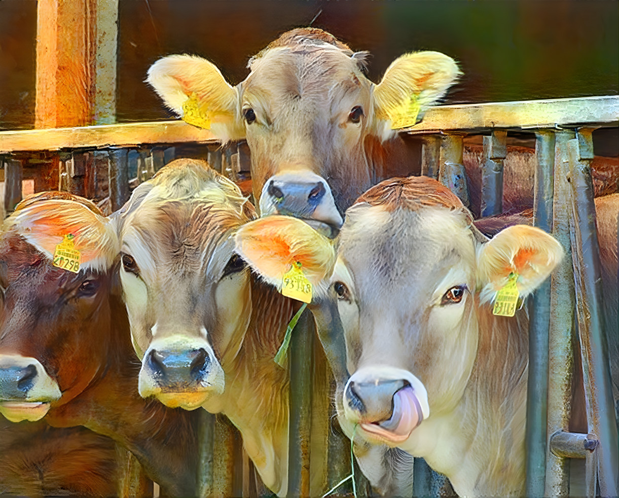 Hungry Cows