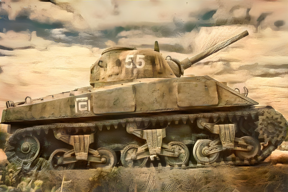 Wars and Rumors of War -  tank