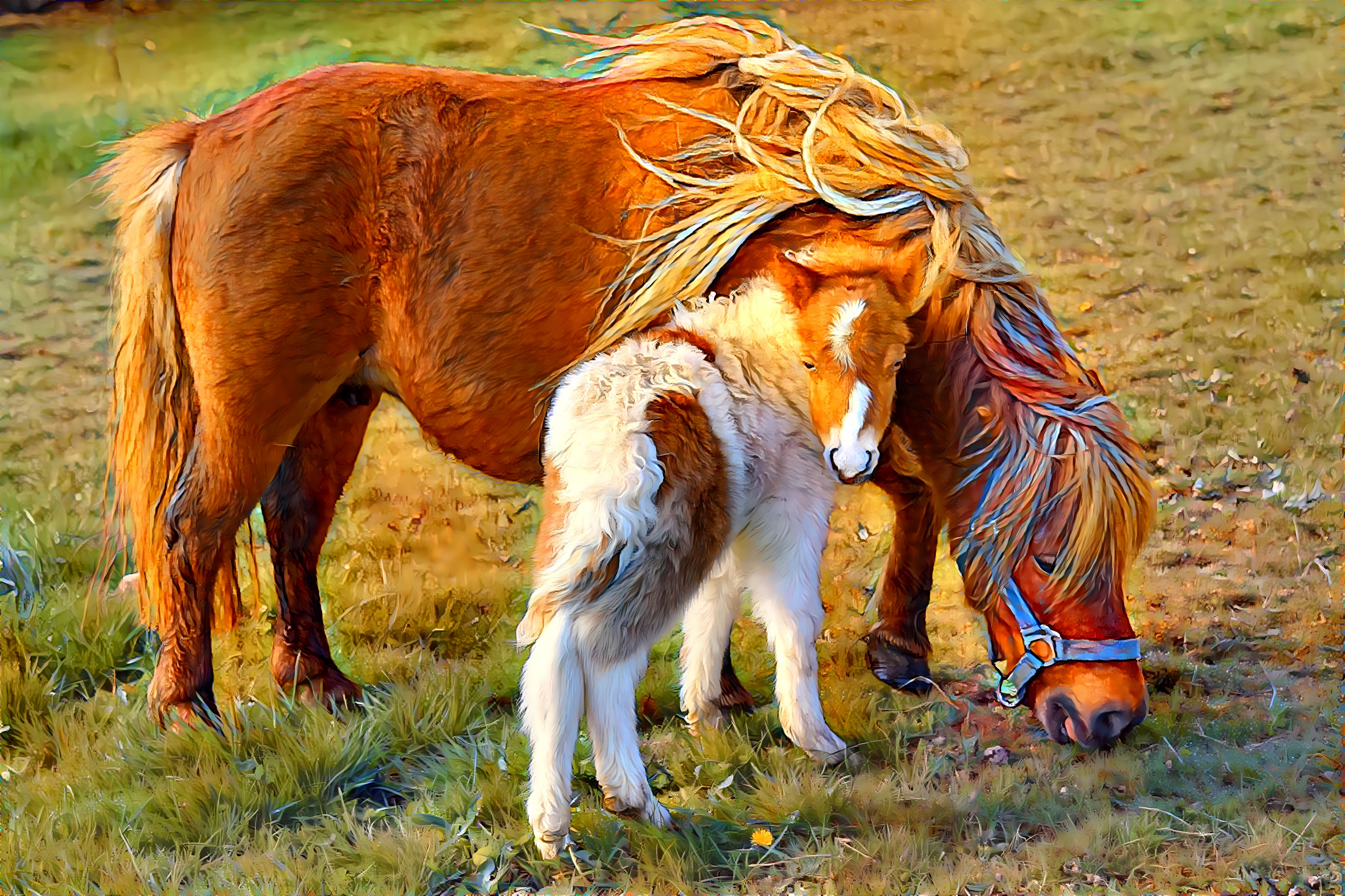 Shetland Ponies