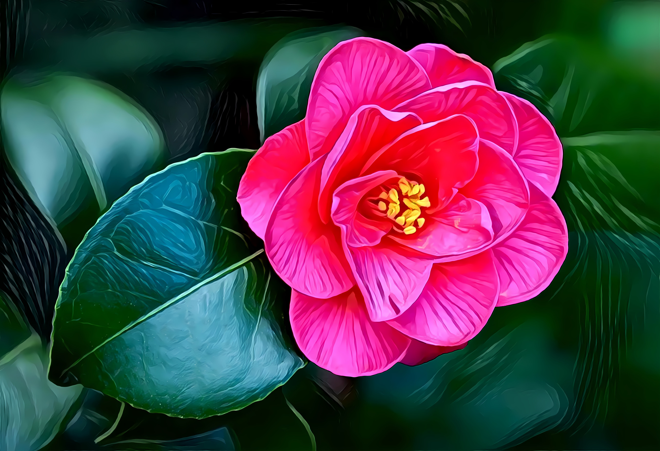 Japanese camellia