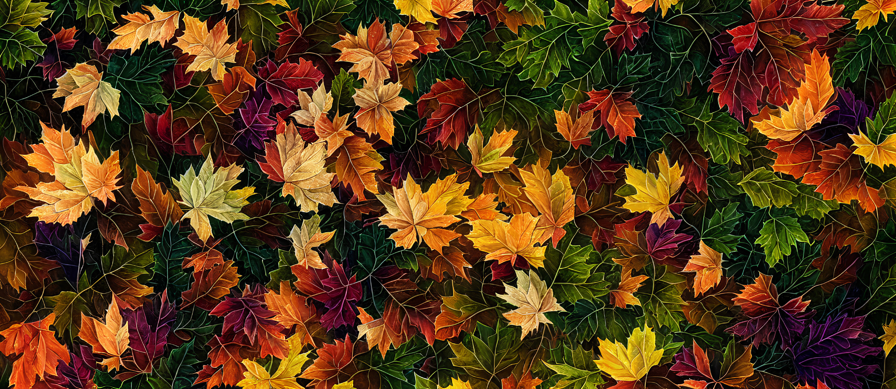 Autumn leaves