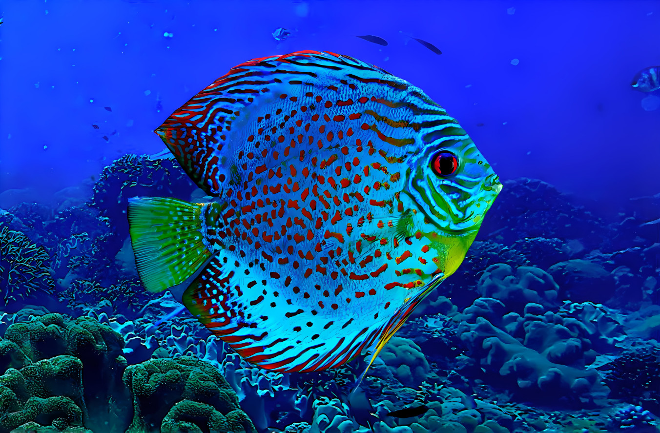 Discus fish