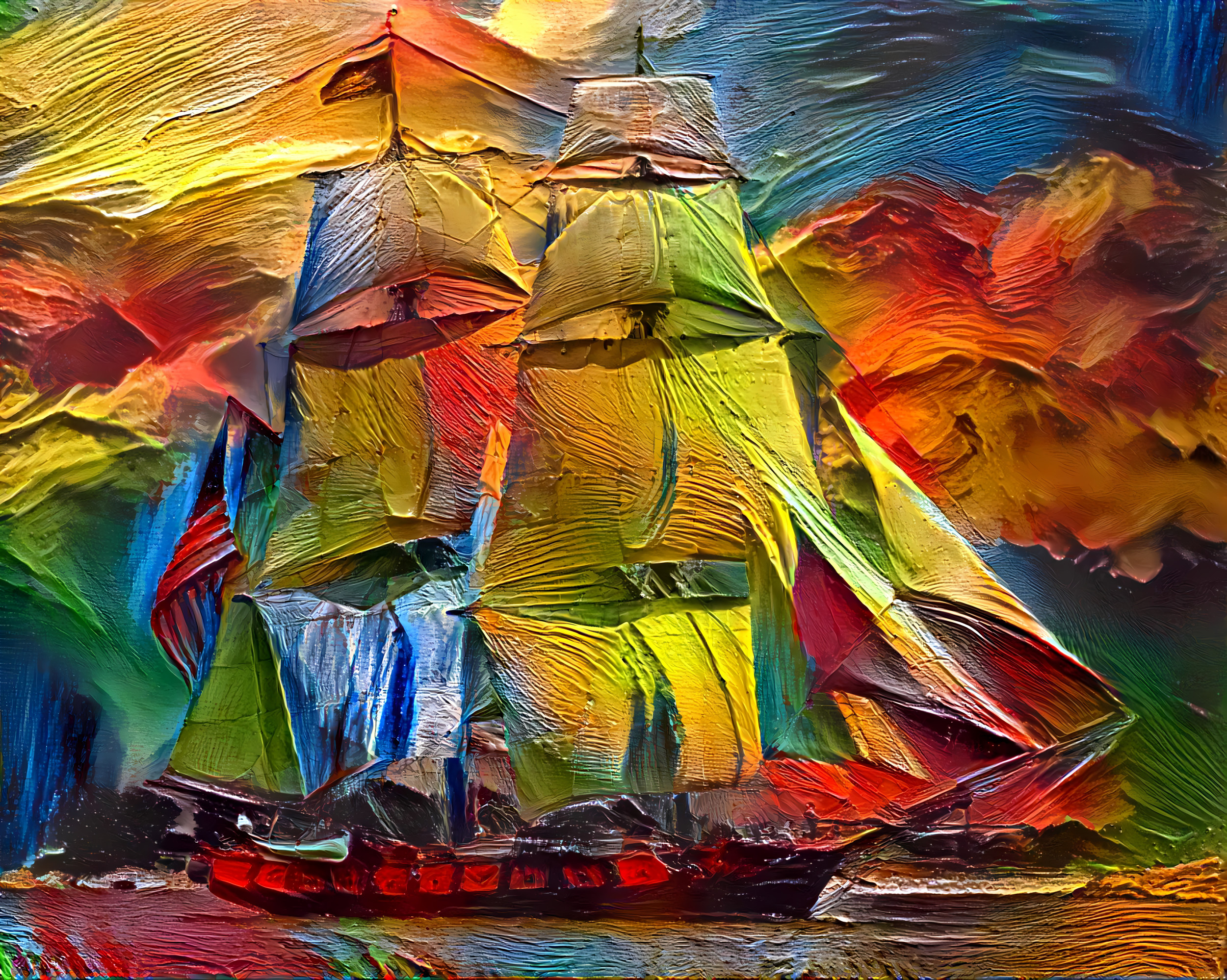 Sailing ship