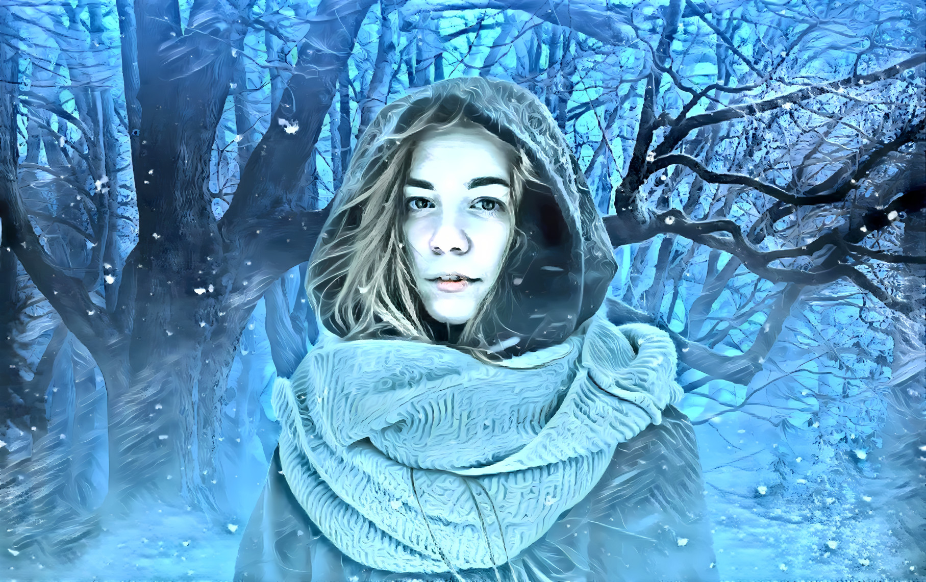 Girl in Winter