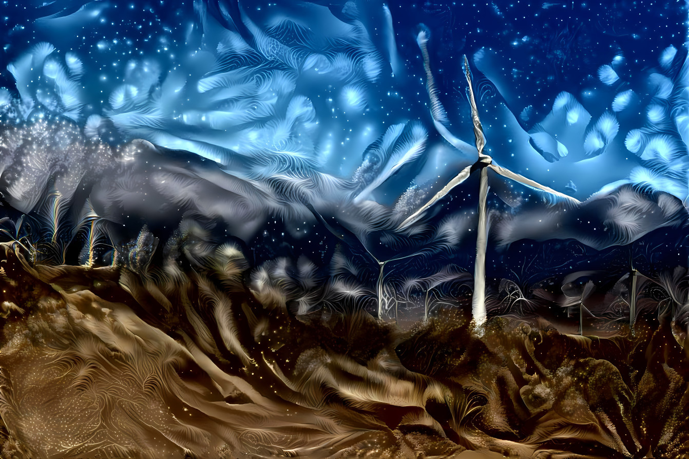 'Winter On the Windfarm'