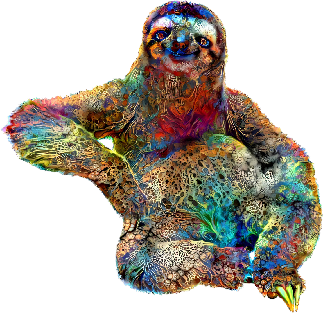 abstract sloth