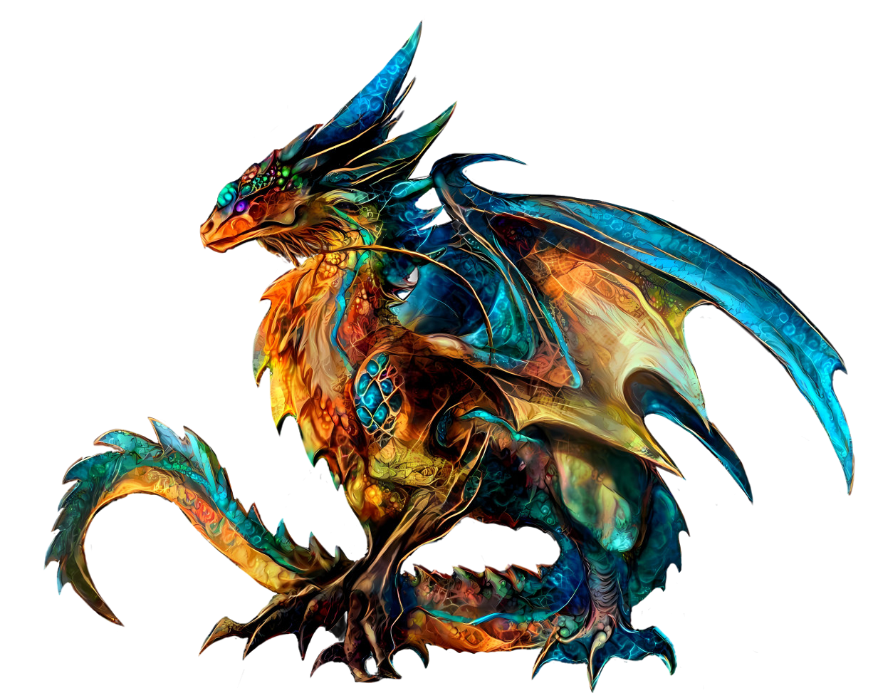 ornamented dragon