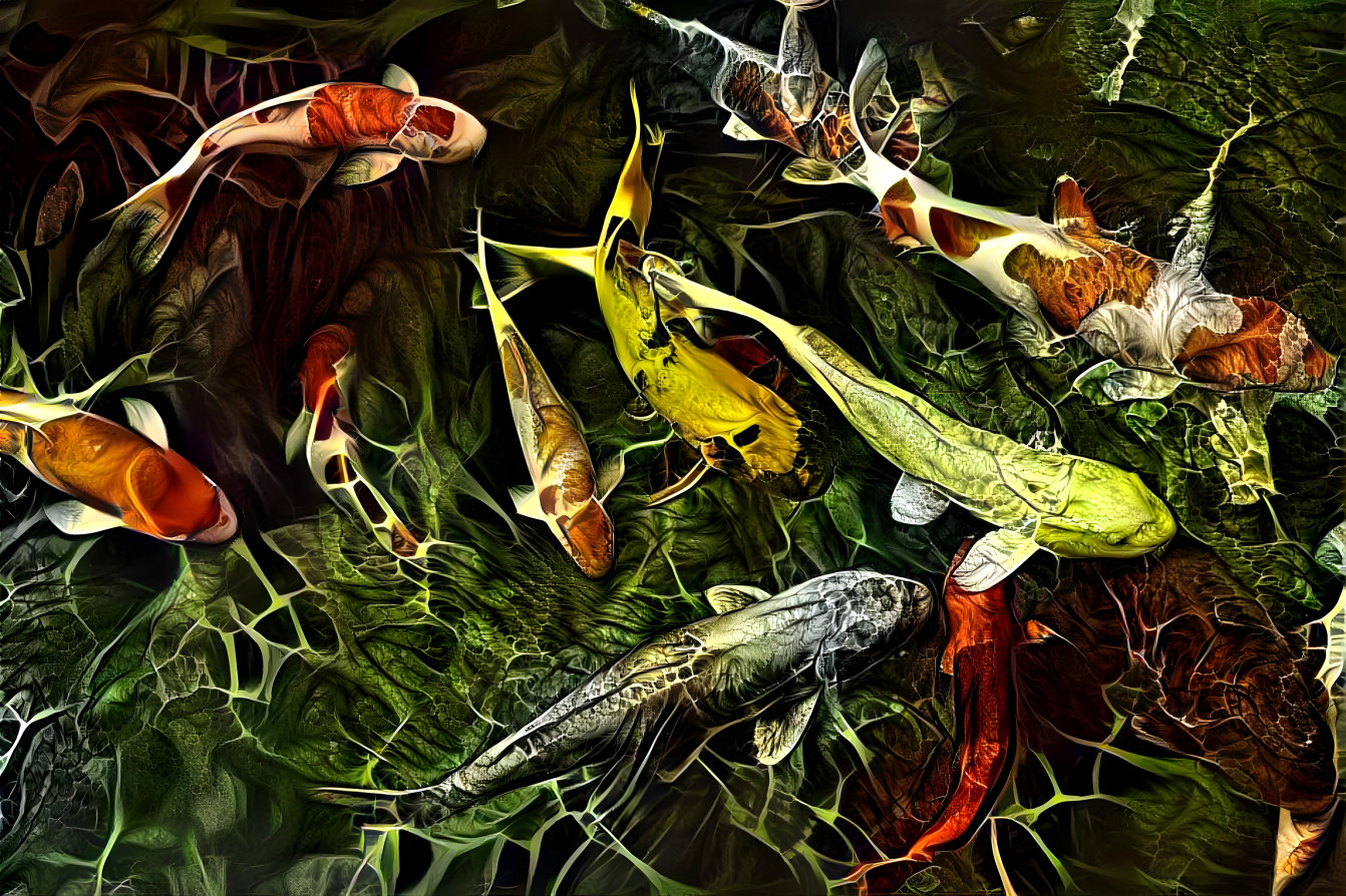 Koi pond