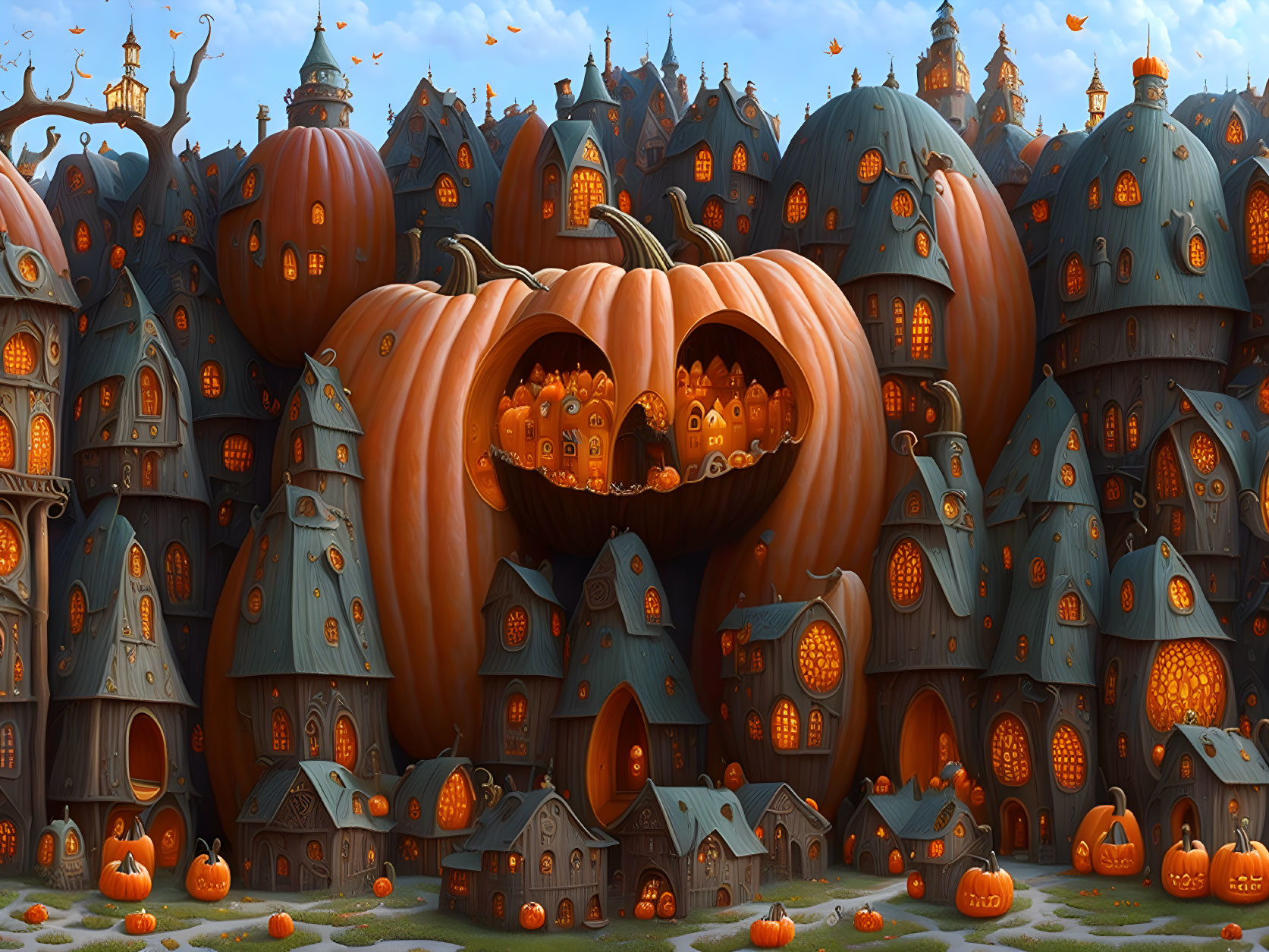 Pumpkin town