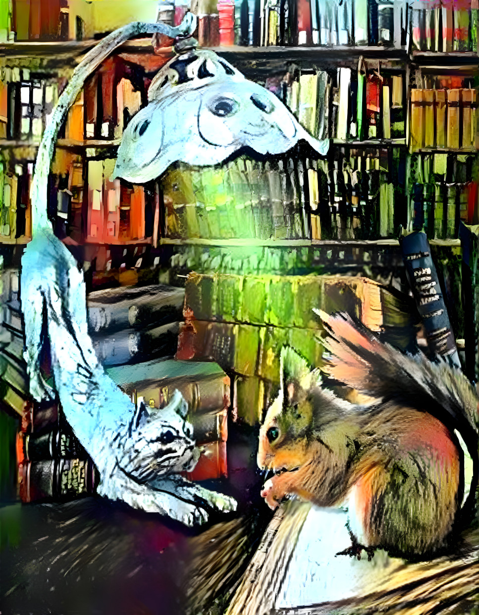 Library squirrel