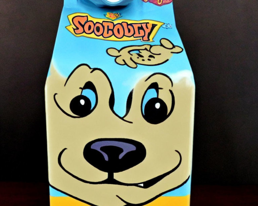 Colorful Carton with Cartoon Dog "Scooby" and "Mossy Mollky