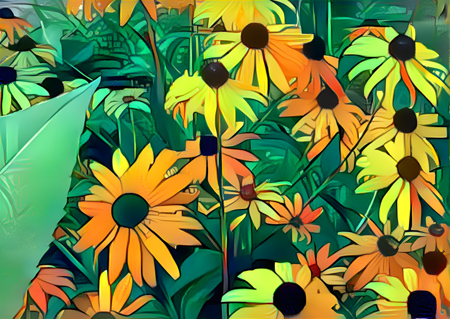 BROWN EYED SUSAN CARTOON