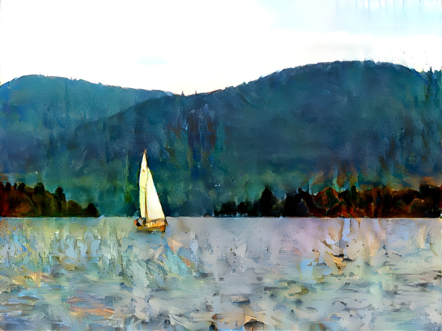 SAILING ON LAKE GEORGE