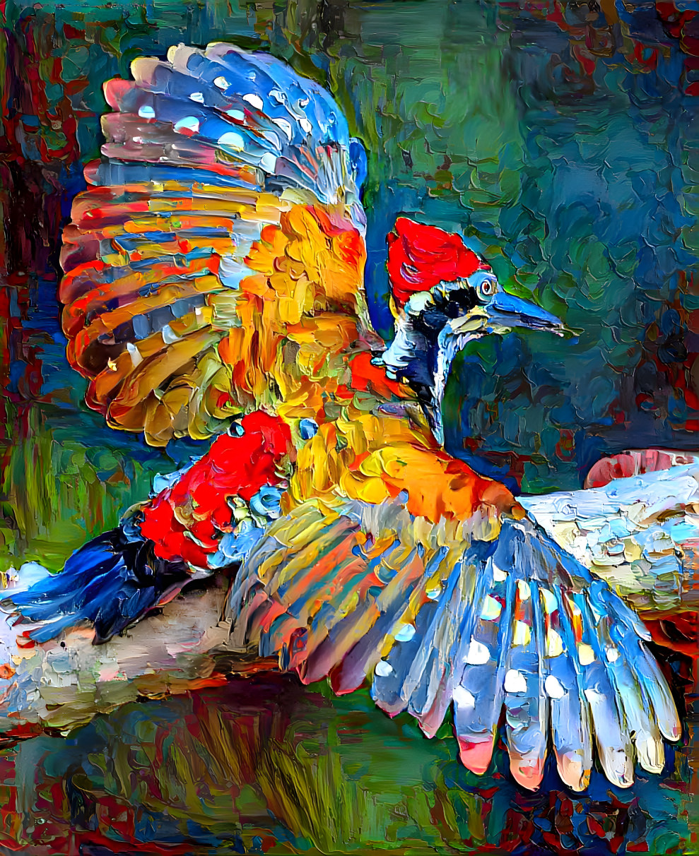 Feathered Iridescence