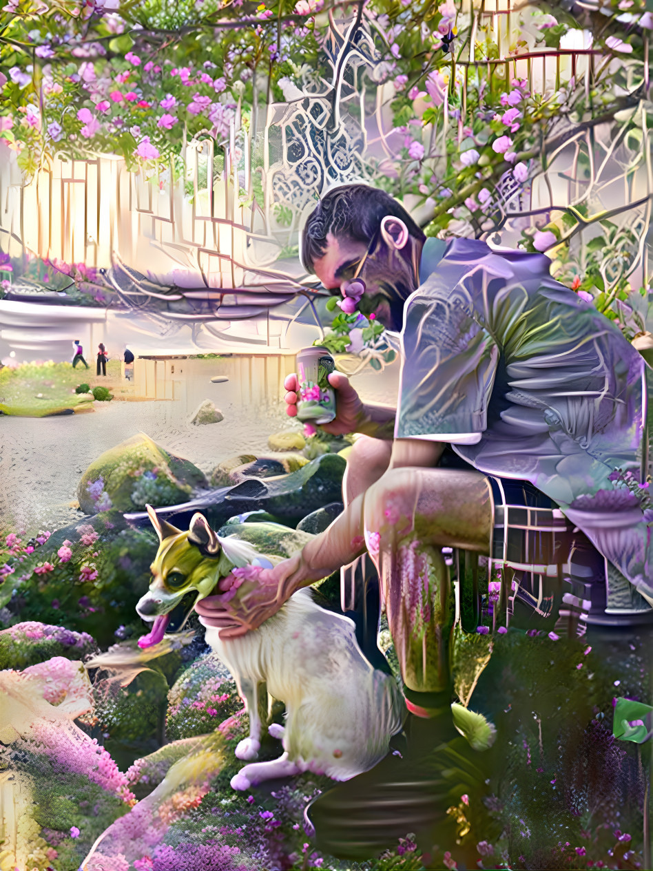 Man and Dog