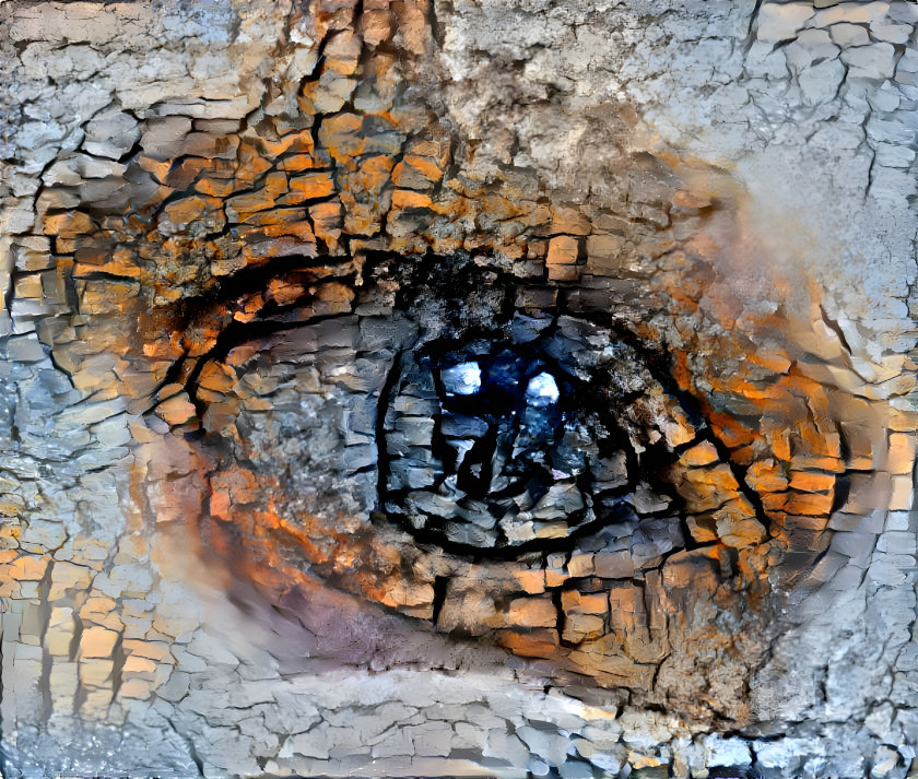 a human eye