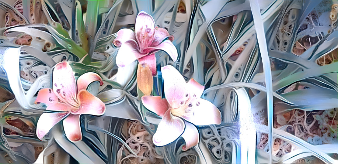 Lilies Cutout