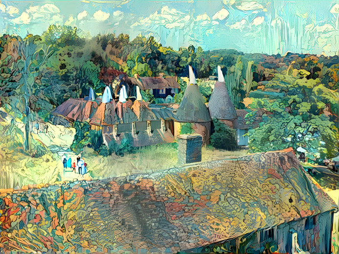 Oast houses, Sissinghurst