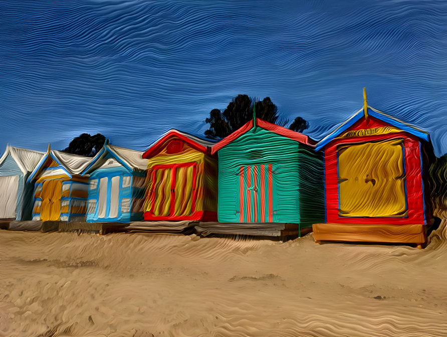 Bathing boxes, Brighton