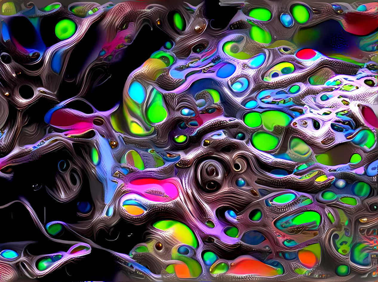 Melted neon