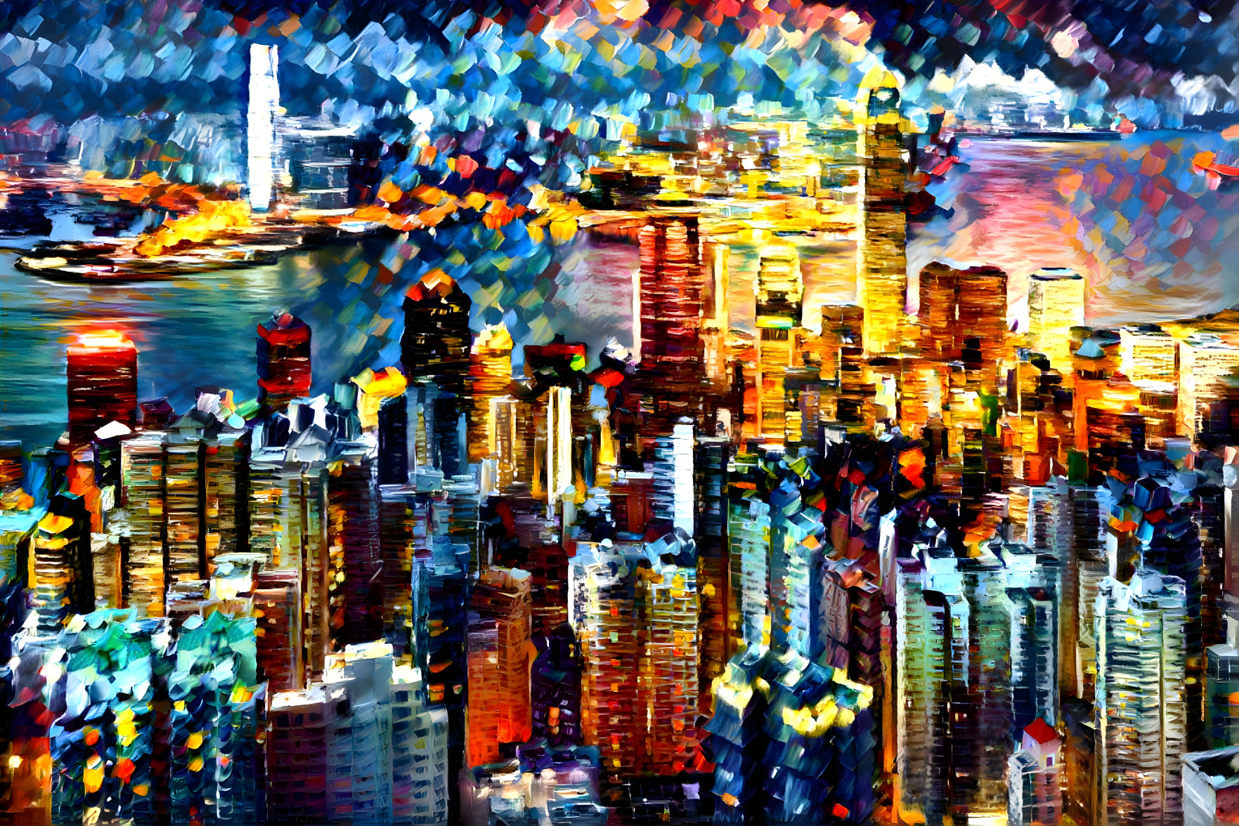 Hong Kong Painting B