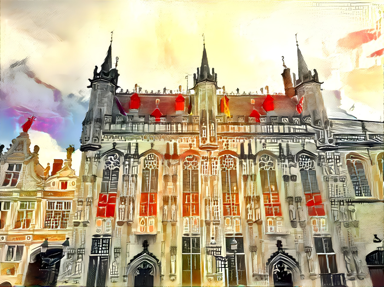 city ​​hall of bruges