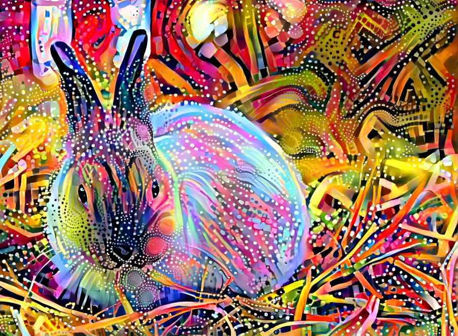 Colorful Bunny