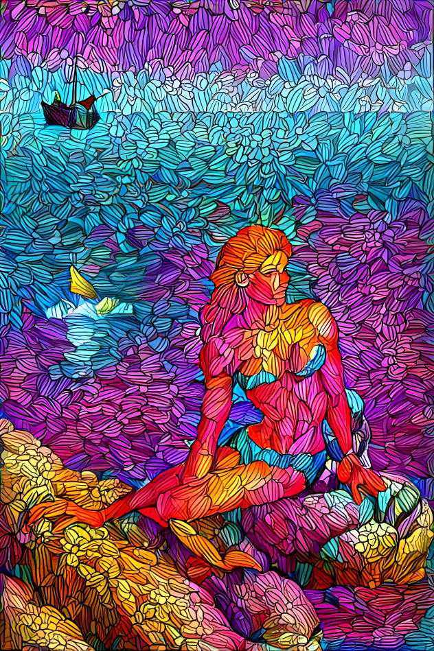 Painted Mermaid 