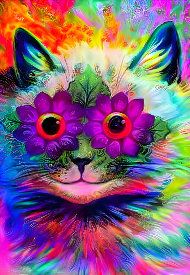 The Cat With Kaleidoscope Eyes