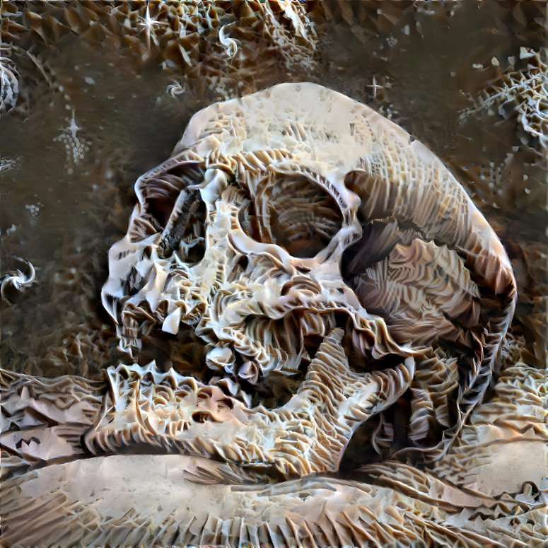 Crystallized Skull