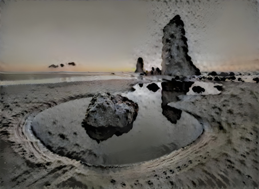 Tidepool On The Moon