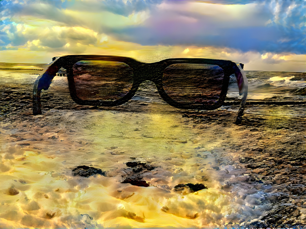 eye glass, sea