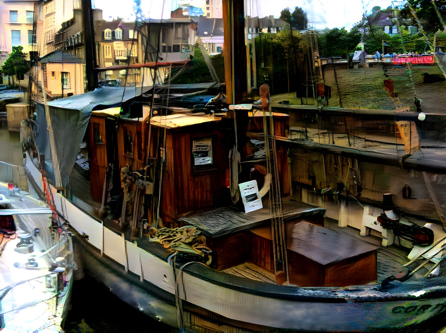 A boat in Brittany