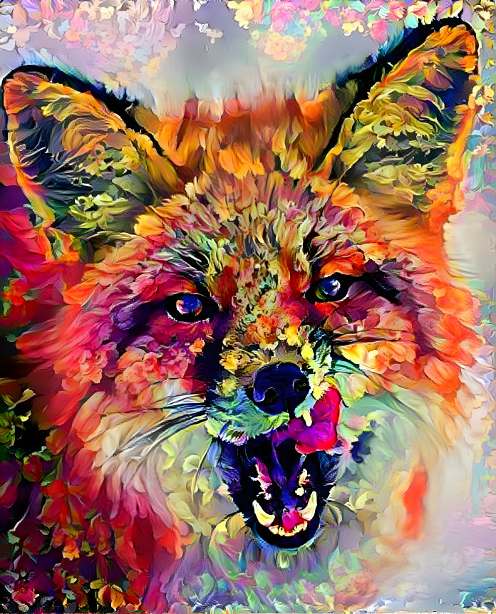 Fox in the Rainbow 