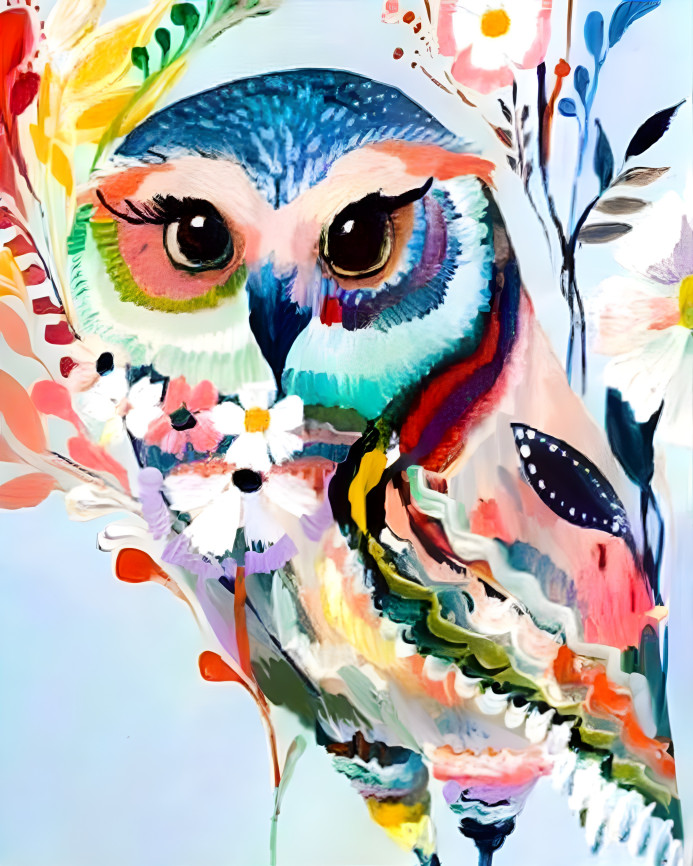 The Colorful Owl