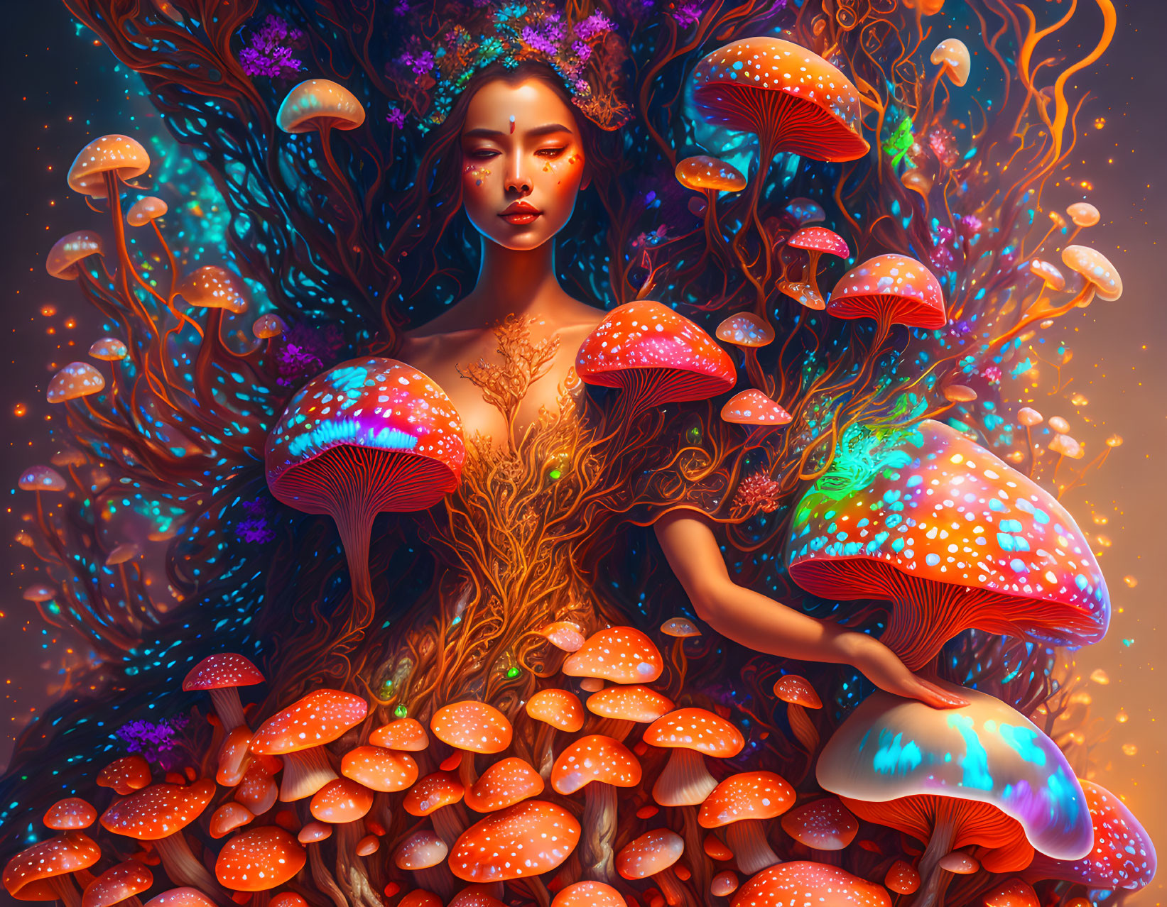 queen of the mushrooms