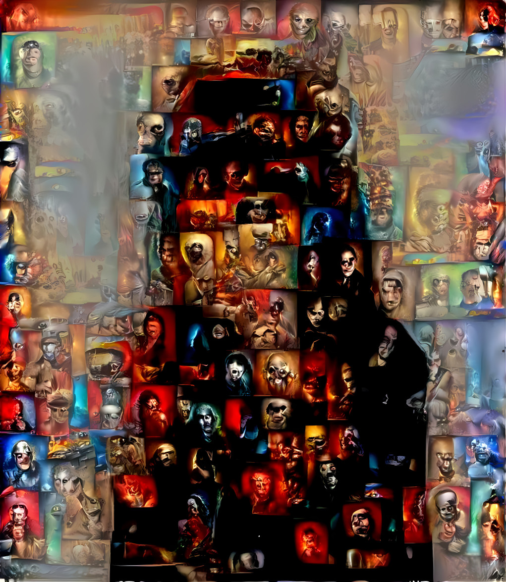 Hollywood squares (mosaic)