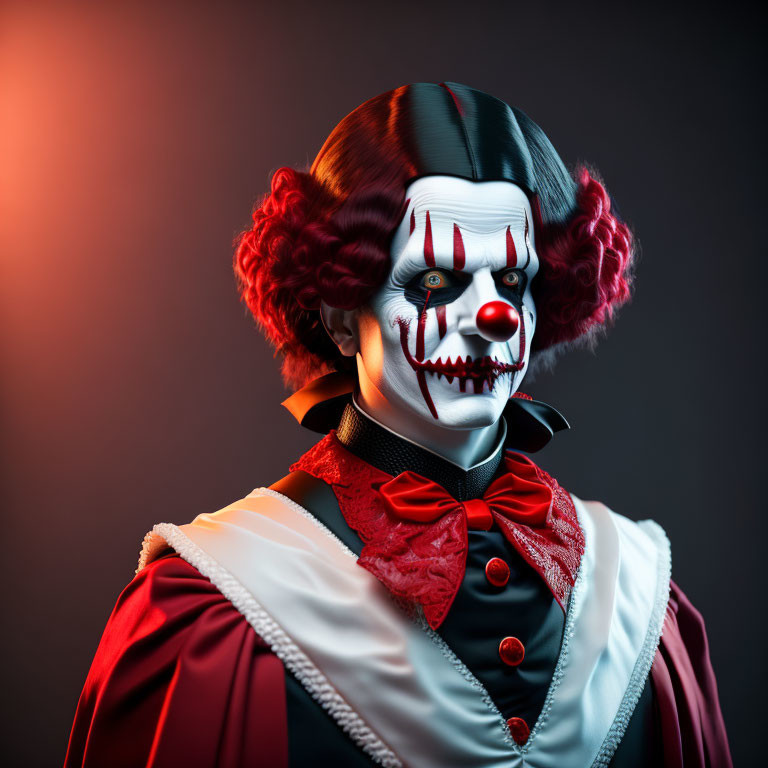 Javier Milei evil clown