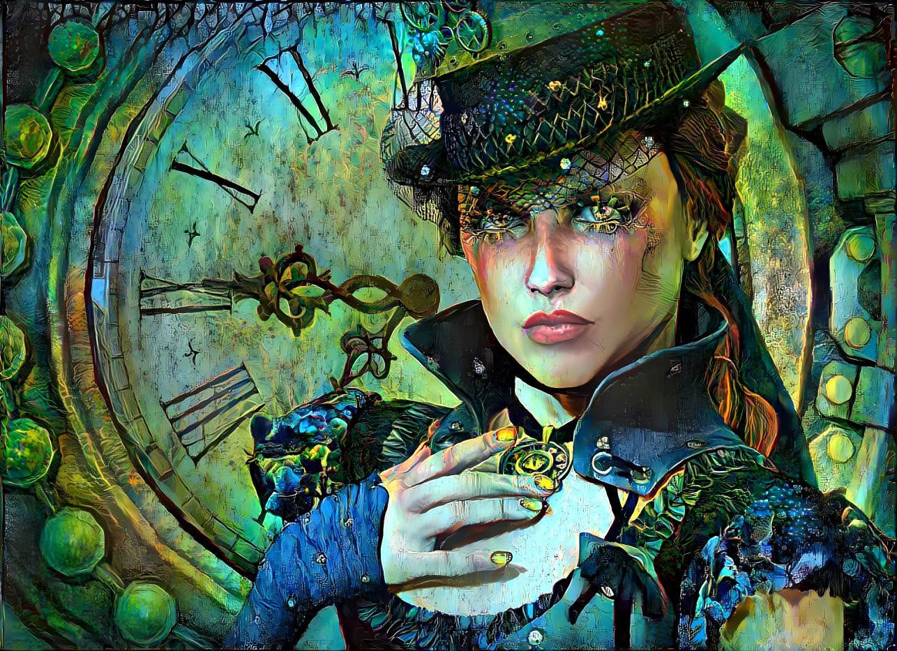 steampunk lady ( стимпанк леди )