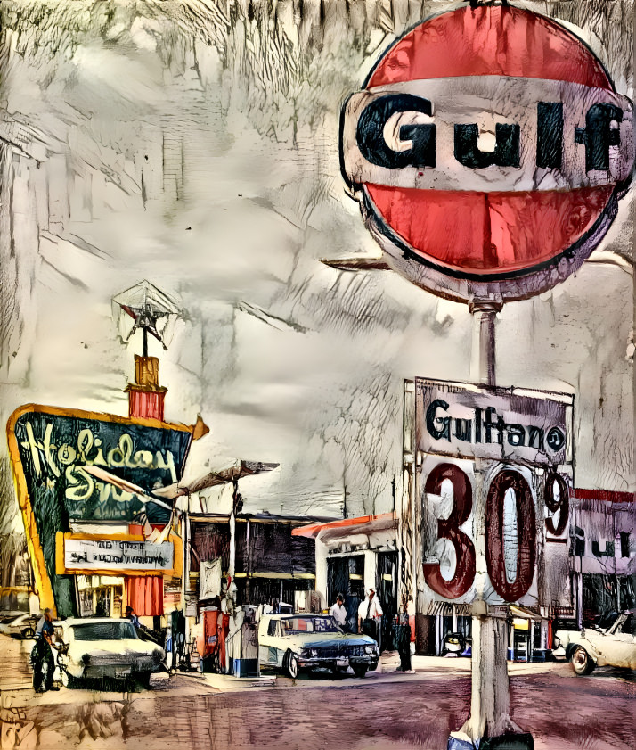 Vintage Gas Stations №.16