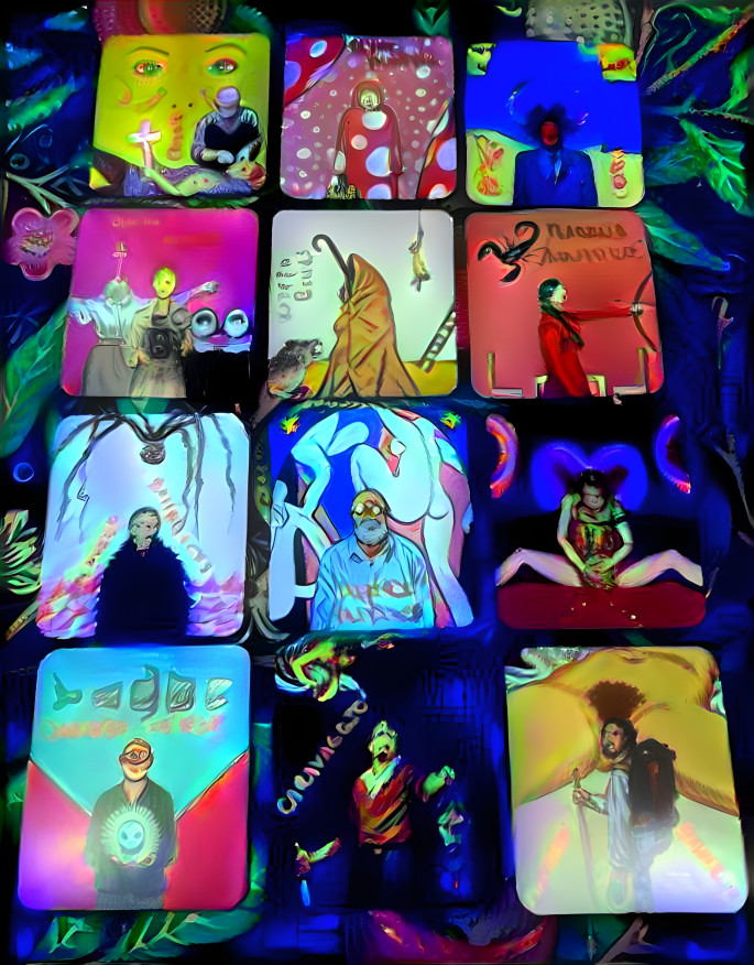 Blacklight Tarot